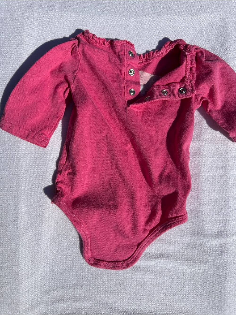 Circo Hot Pink & Bright Pink Baby Long-Sleeve Tees (40) - Picture 6 of 6